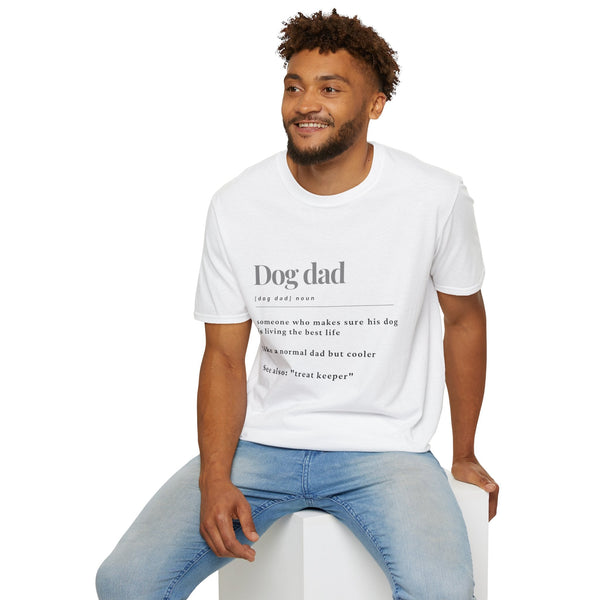 Printify T-Shirt Dog Dad T-Shirt