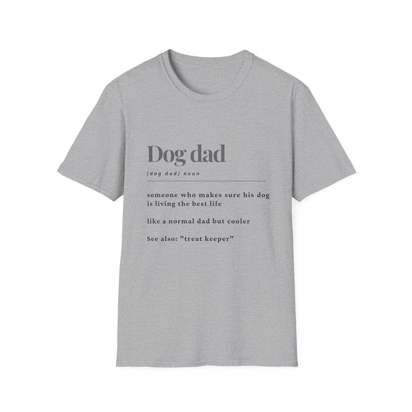 Printify T-Shirt XS / Sport Grey Dog Dad T-Shirt