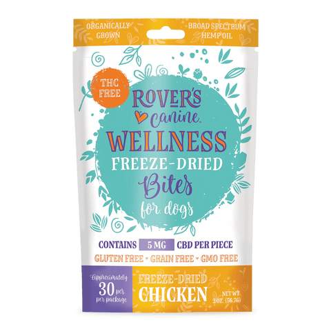 Cost Less CBD treats Rover's CBD Treats - Chicken 2oz