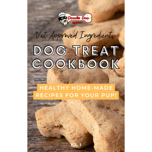 Doodle Doo Bakery Book Recipes Vet-Approved Dog Treat Cook Book