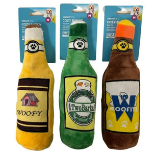 Doodle Doo Bakery Dog Toys Vibrant Life Pet Toys - the Bottle Series - Squeaker