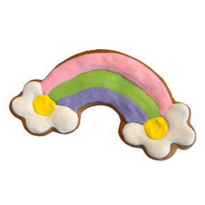 Doodle Doo Bakery Dog Treat Rainbow Cookie