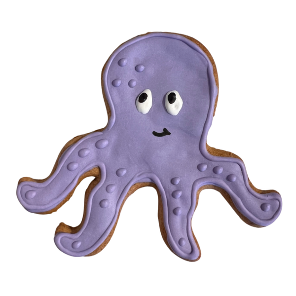 Doodle Doo Bakery Dog Treat Octopus Sea Creatures Cookie