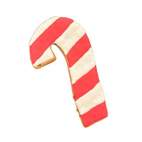Doodle Doo Bakery Dog Treats Christmas Candy Cane Cookie 1pc