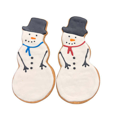 Doodle Doo Bakery Dog Treats Christmas Snowman Cookie 1pc