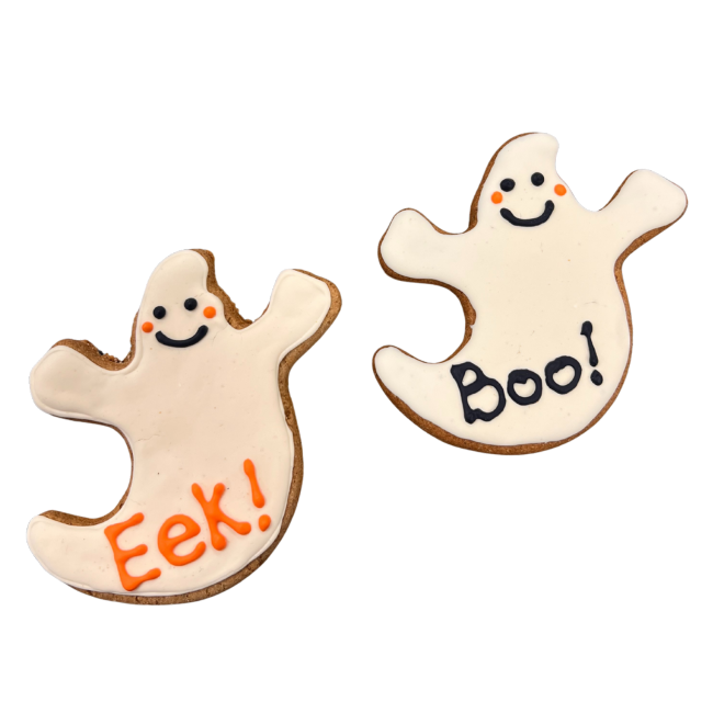 Doodle Doo Bakery Dog Treats Ghost Cookie 3.5" (1 pc) Asst