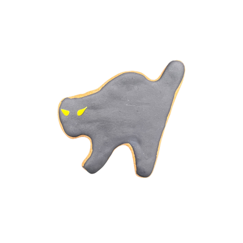 Doodle Doo Bakery Dog Treats Mini Black Cat Cookie 2.5" (1 pc)