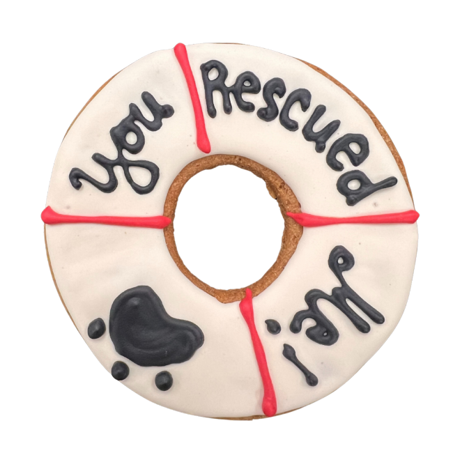 Doodle Doo Bakery Dog Treats Rescue Me Cookie