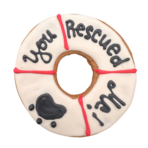 Doodle Doo Bakery Dog Treats Rescue Me Cookie