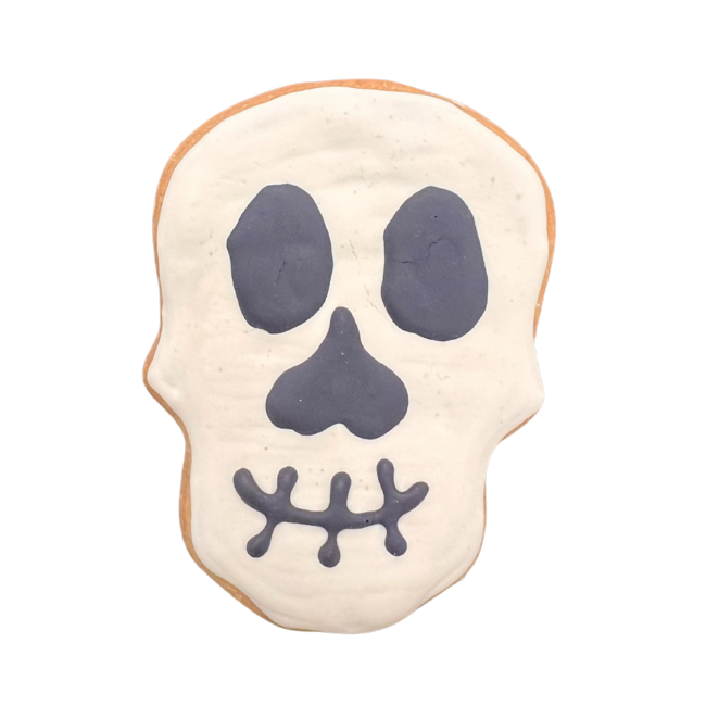 Doodle Doo Bakery Dog Treats Skull Cookie 3.5" (1 pc)