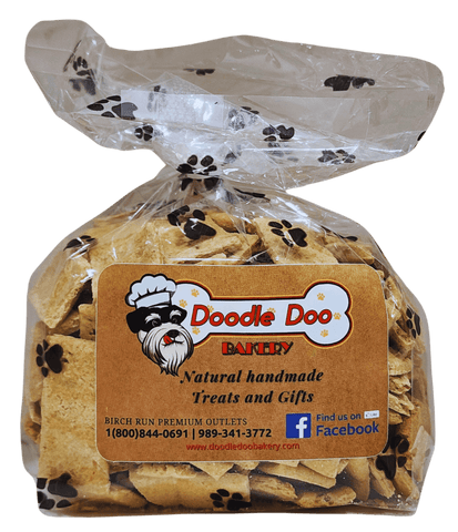 Doodle Doo Dog Treat Bacon Cheddar Bits Treat 1/2lb