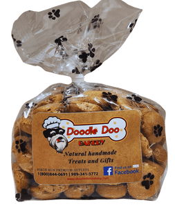 Doodle Doo Dog Treat Bacon Cheddar Poppers Treat 1/2lb