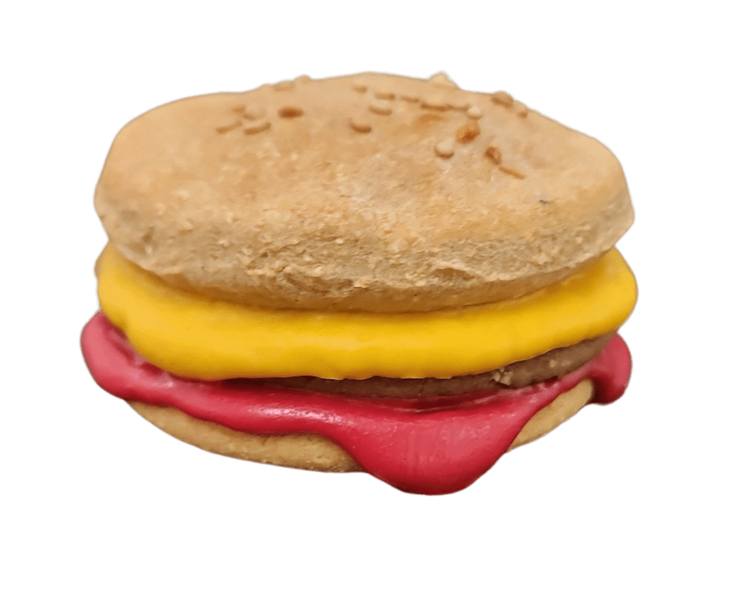 Doodle Doo Dog Treat Cheeseburger XL Treat