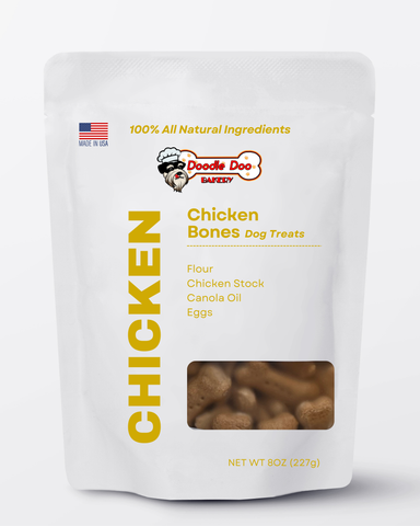 Doodle Doo Dog Treat 🍗Homemade Dog Treats - Chicken Treat 1/2lb