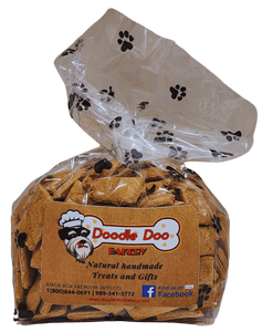 Doodle Doo Dog Treat Peanut Butter Bits Dog Biscuits 1/2lb
