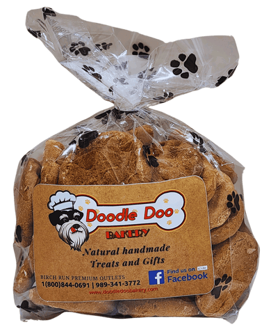 Doodle Doo Dog Treat Peanut Butter Cookies Treat 1/2lb