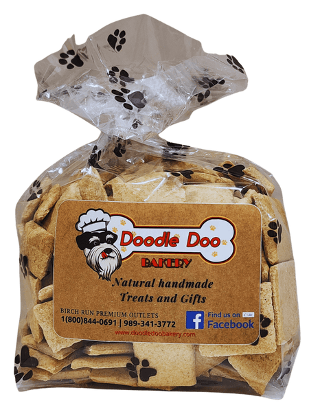Doodle Doo Dog Treats Chicken Bits Dog Biscuits 1/2lb