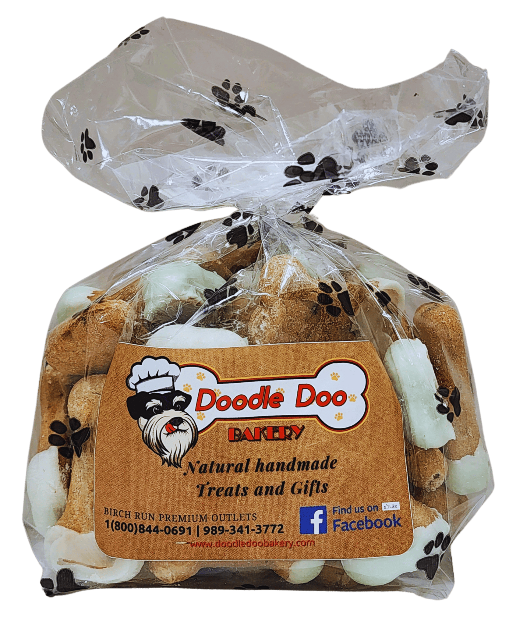 Doodle Doo Minty Breath Blend Dog Snacks 1/2lb.