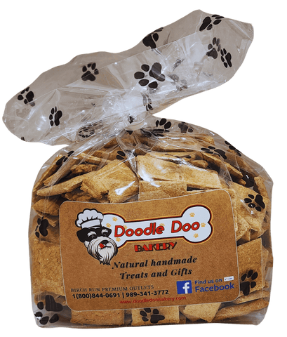 Doodle Doo Treat Apple Bits Dog Biscuits 1/2 lb.