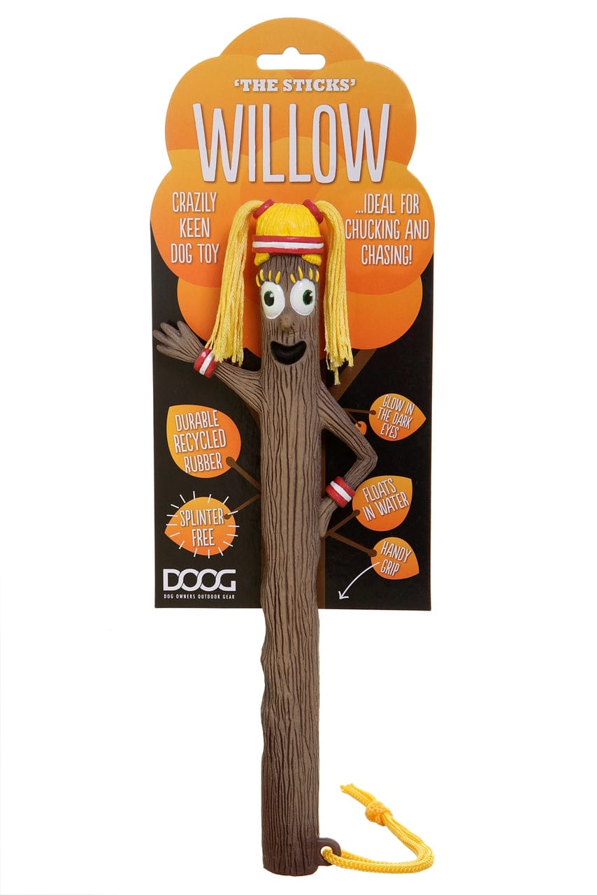 DOOG & Outback Tails & Country Tails Dog Toys Willow The Doog Stick Family Fetch Toys
