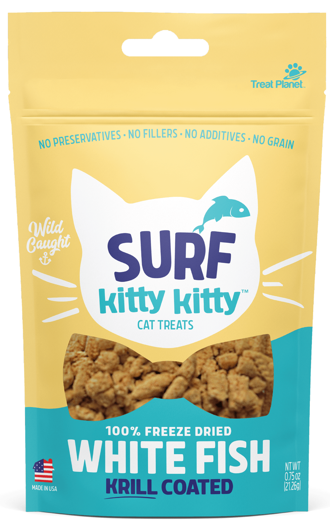 ETTA SAYS ETTA SAYS KITTY KITTY CAT .5 OZ SURF WHITEFISH TREAT