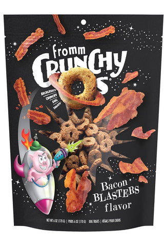 FROMM Dog Treats FROMM 6 OZ DOG CRUNCHY O TREATS BACON BLASTERS