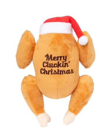 Fuzzyard Dog Toys Merry Cluckin' Christmas - Dog Toy