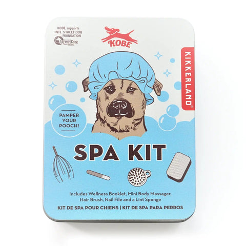 Kikkerland Design Pet Accessories Dog Spa Kit