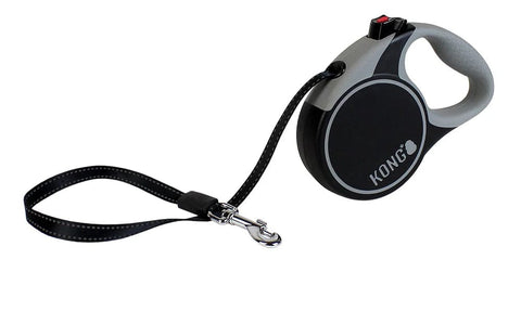 KONG Dog Apparel Black / X-Small KONG Terrain Retractable Leash