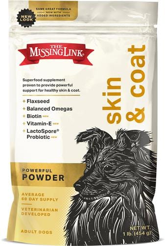 Missing Link Health Supplements Missing Link - Original Skin & Coat Superfood Supplement for Dogs 1lb