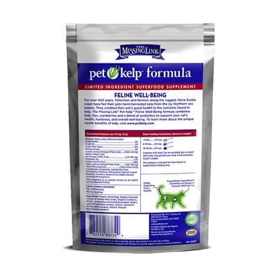 Missing Link Health Supplements Pet Kelp Feline Well-Being by The Missing Link