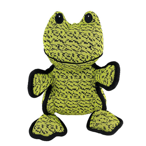 Pet Lou Dog Toys 10" Farmhouse Frog