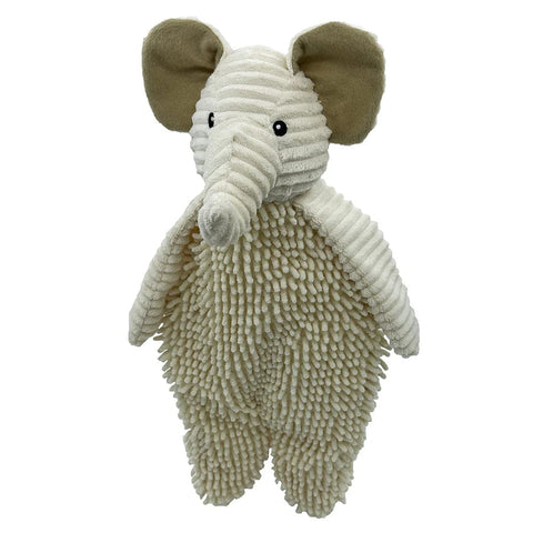 Pet Lou Dog Toys 19" Natural Floppy Elephant