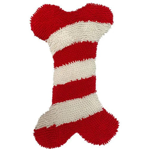 Pet Lou Toy 10" Christmas Twisted Bone