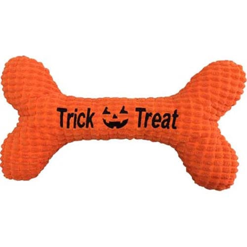 Pet Lou Toy 10" Trick or Treat Bone