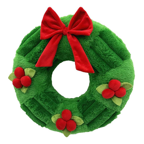 Pet Lou Toy 17" Christmas Wreath