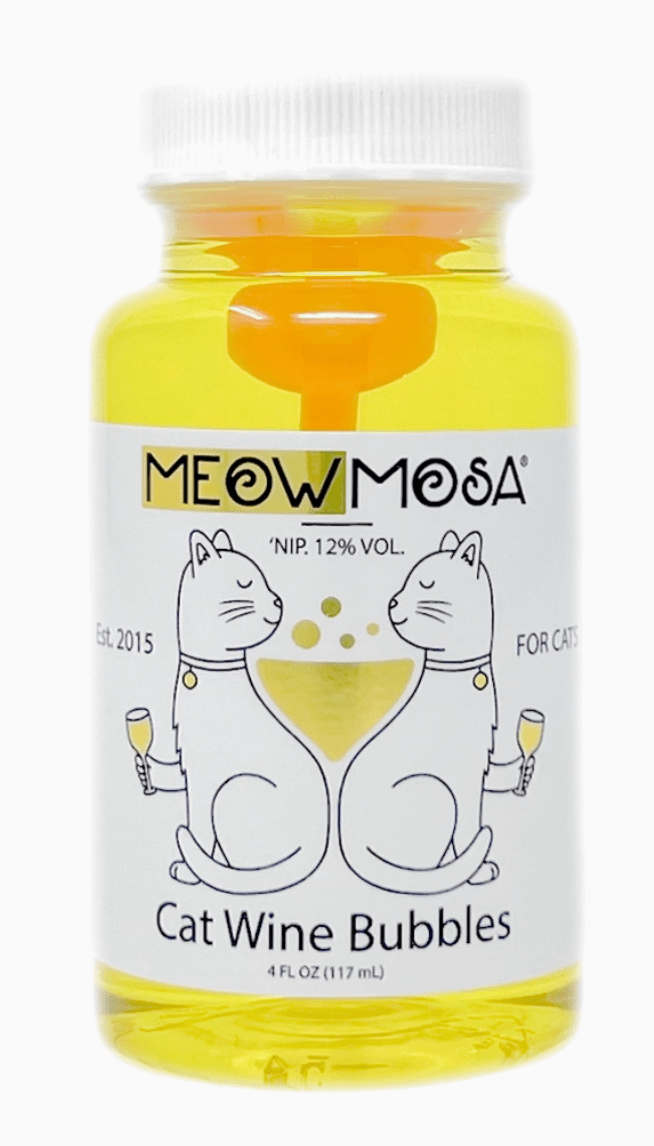 Pet Wine Shop Meowmosa Cat Wine Bubbles