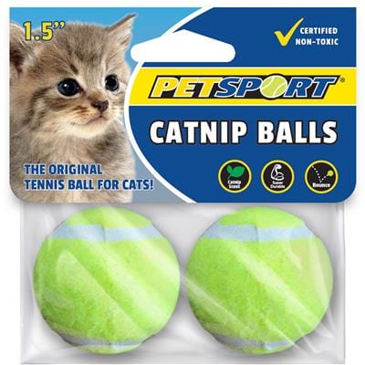 Petsport Catnip Balls - 2 Pack