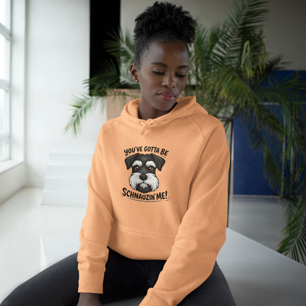 Printify Hoodie Schnauzer Hoodie - "You've Gotta Be Schnauzin Me!" Cute Dog Lover Pullover