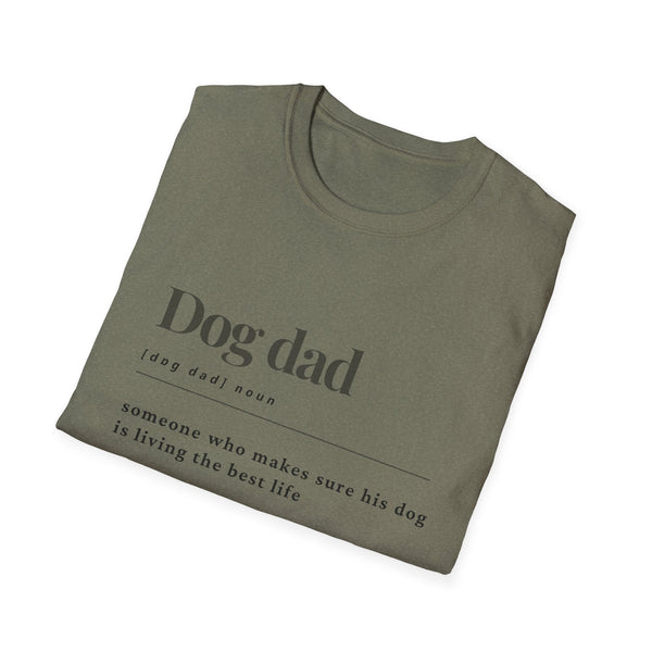 Printify T-Shirt Dog Dad T-Shirt