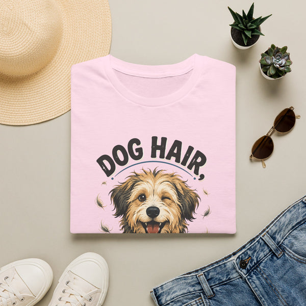 Printify T-Shirt S / Light Pink “Dog Hair Don't Care” T-shirt