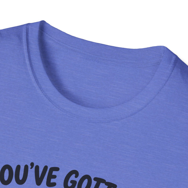 Printify T-Shirt Funny Dog Unisex T-Shirt with 'You've Gotta Be Schnauzer Me' Quote