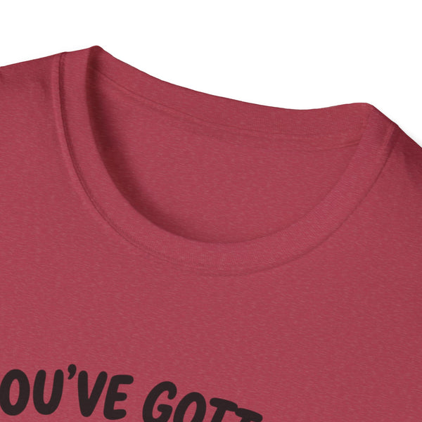 Printify T-Shirt Funny Dog Unisex T-Shirt with 'You've Gotta Be Schnauzer Me' Quote