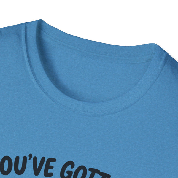 Printify T-Shirt Funny Dog Unisex T-Shirt with 'You've Gotta Be Schnauzer Me' Quote