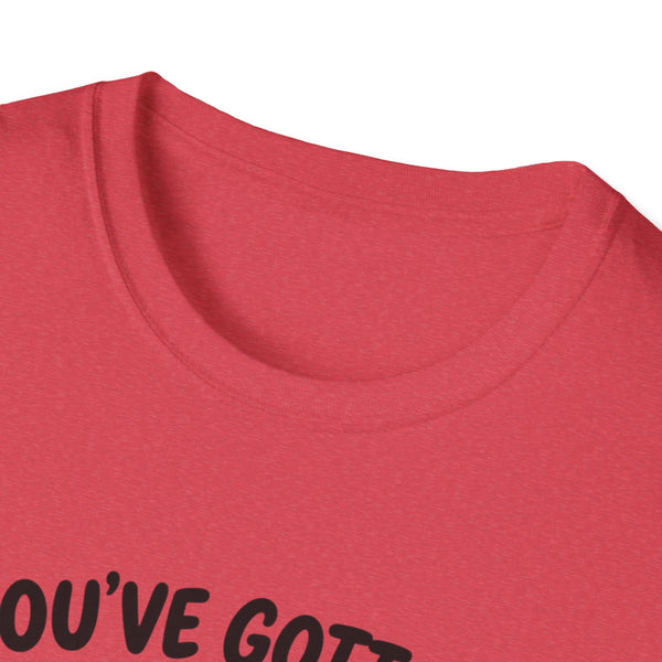 Printify T-Shirt Funny Dog Unisex T-Shirt with 'You've Gotta Be Schnauzer Me' Quote