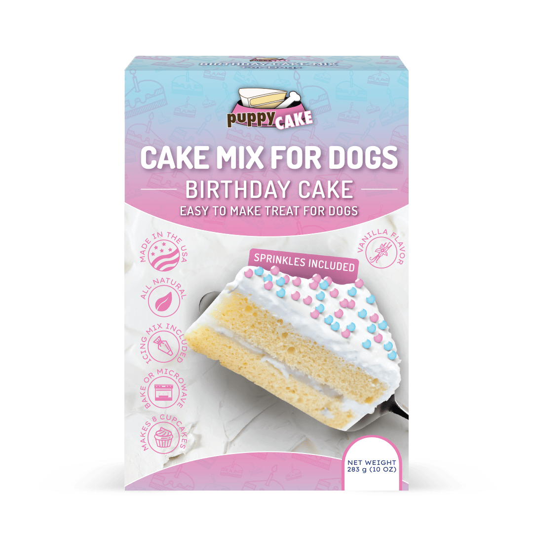 PuppyCake Dog Treat Birthday Cake Mix