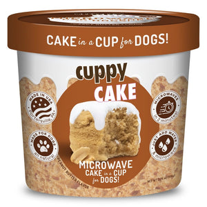 PuppyCake Dog Treat Cupcake Microwave Mix Peanut Butter
