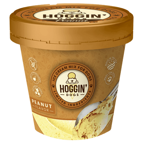 PuppyCake Dog Treat Hoggin' Dogs Ice Cream Mix - Peanut 4.65 oz