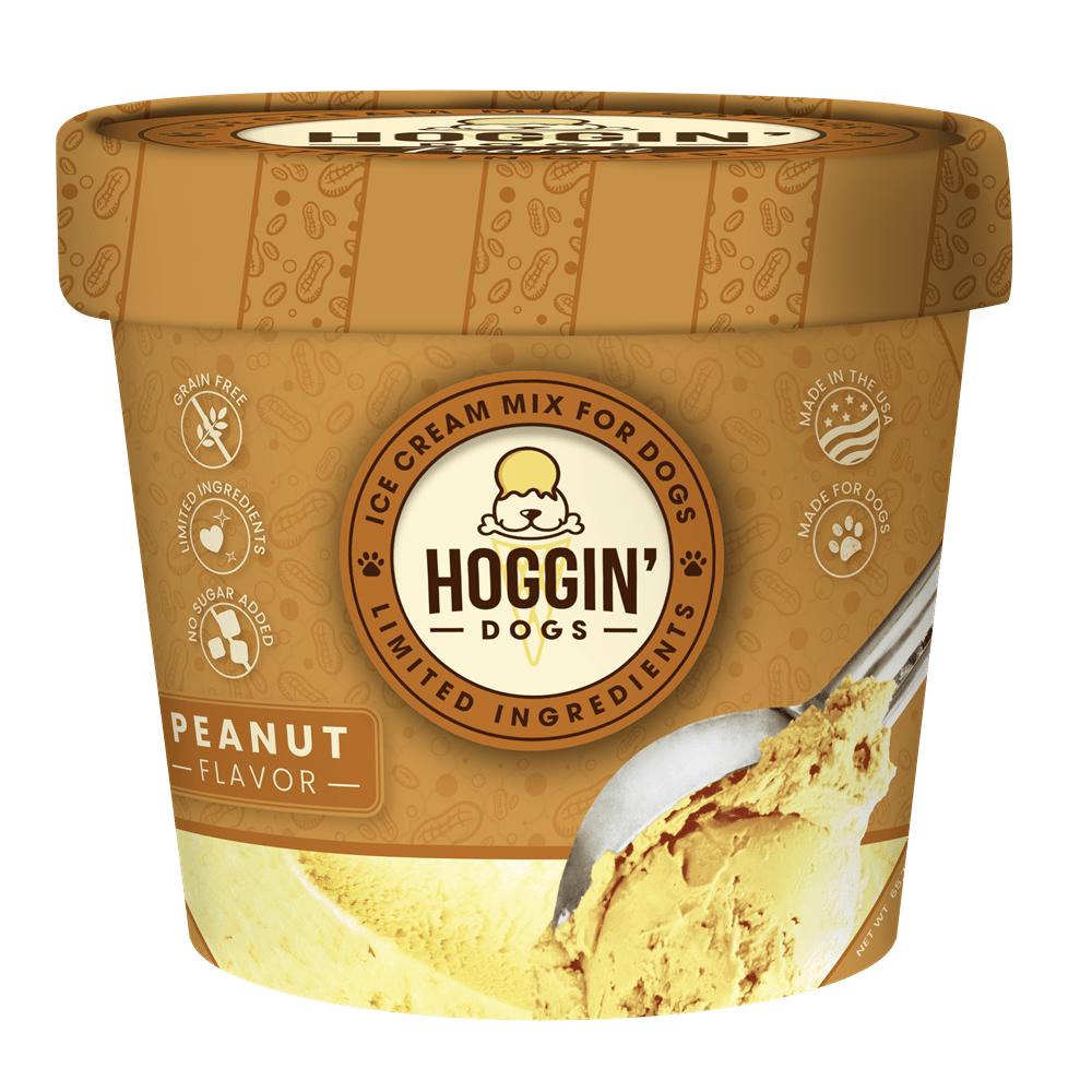 PuppyCake Dog Treat Hoggin' Ice Cream Peanut (Small)