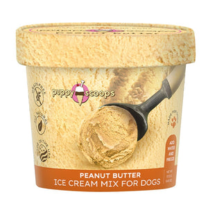 PuppyCake Dog Treat Puppy Scoops Peanut Butter Ice Cream MIx 2.32oz